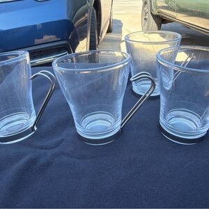 Elegant Italian espresso glasses Set